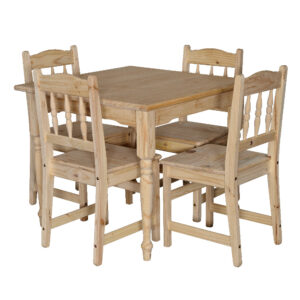 5 Piece Table and Chairs - Side