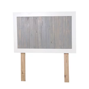 Double Stanford Headboard - White and Grey - Front