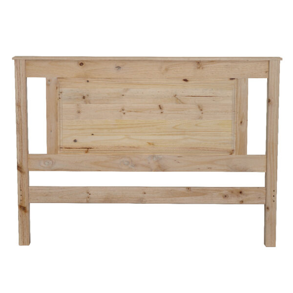 Queen Flat Top Headboard - Raw