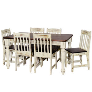 7 - Piece Table and Chairs - Van Ouds