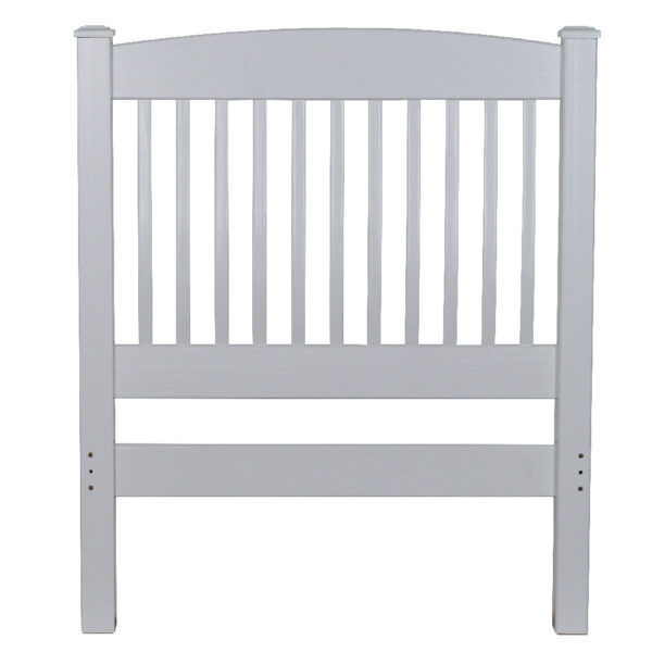 Single Christie Headboard - White