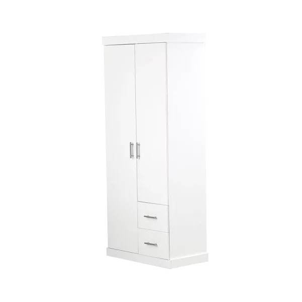 2 Door 2 Drawer Duke Wardrobe - Side