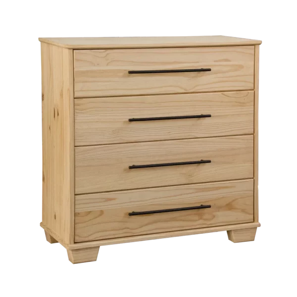Odin 4 Drawer Chest - Raw